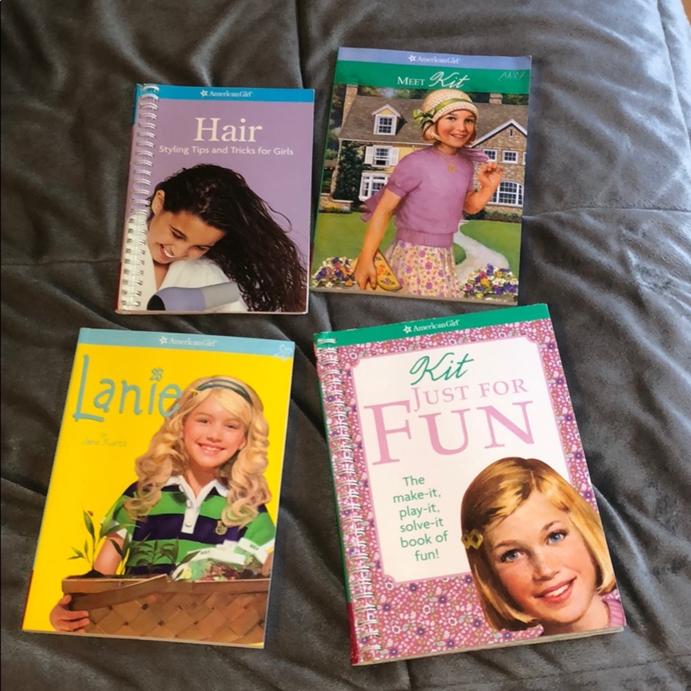 American girl doll books